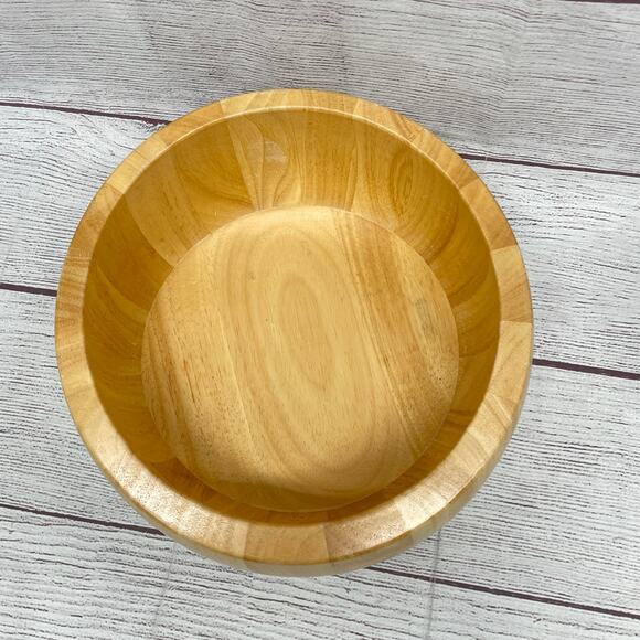 Dansk Graves Studio Wood Slope Salad Bowl - Picture 5 of 11